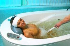 Balneotherapy for osteochondrosis of cervix