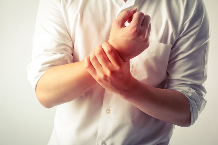 Arm arminess due to osteochondrose with cervix spine